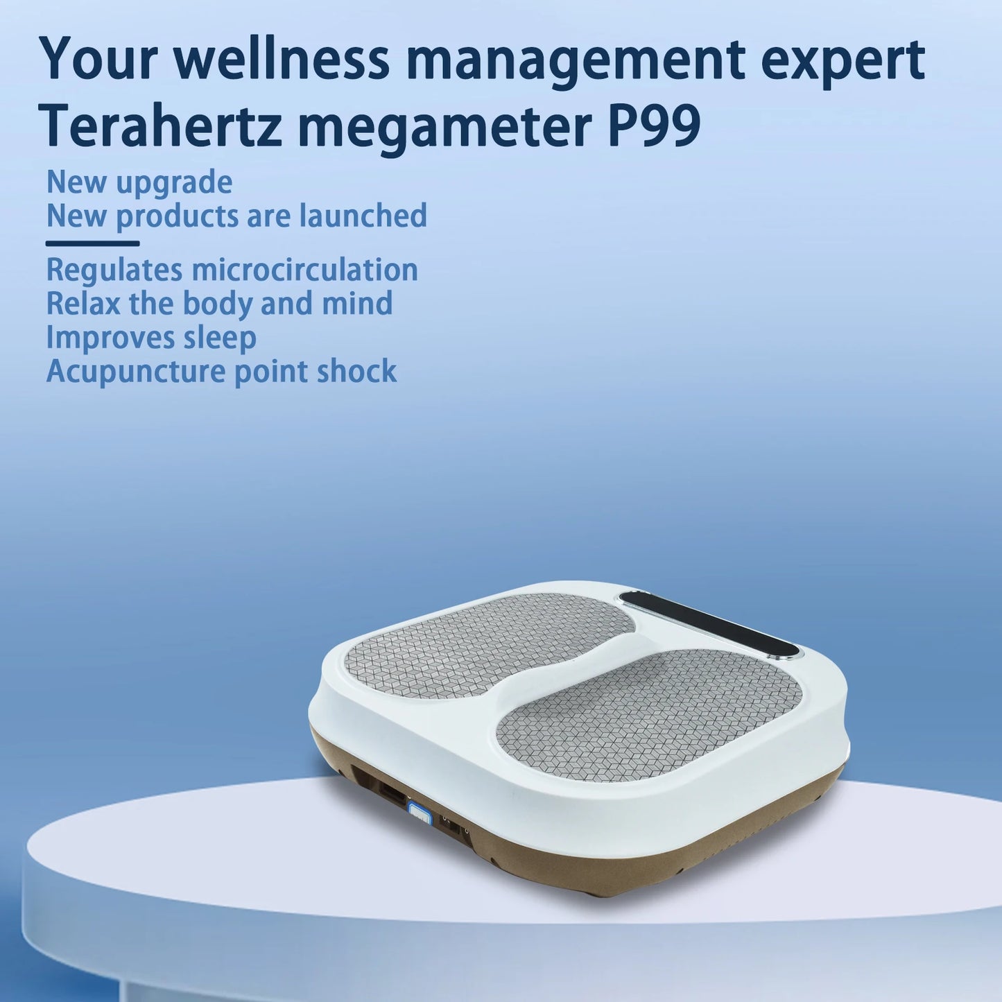 TeraHertz Foot Massage Bioresonance Instrument - Tera P90 Olylife Foot Therapy Device with Terahertz Bioterra Energy